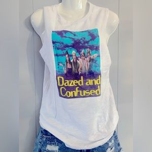 Dazed and Confused the Movie white tank cotton blend, never worn size Small